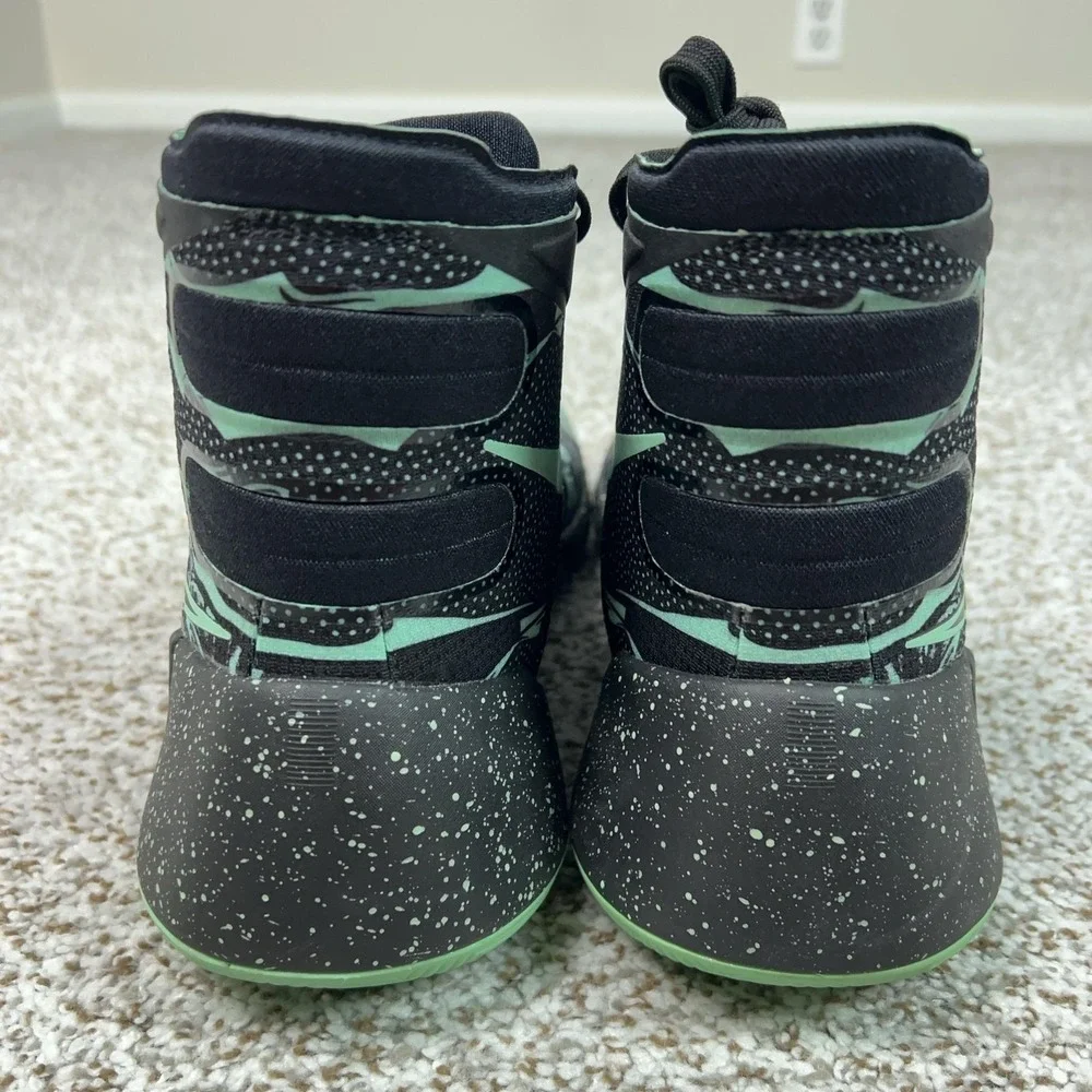 Nike Shoes Mens Size 10.5 Black Glow Hyperdunk 2015 Basketball High Top Sneakers